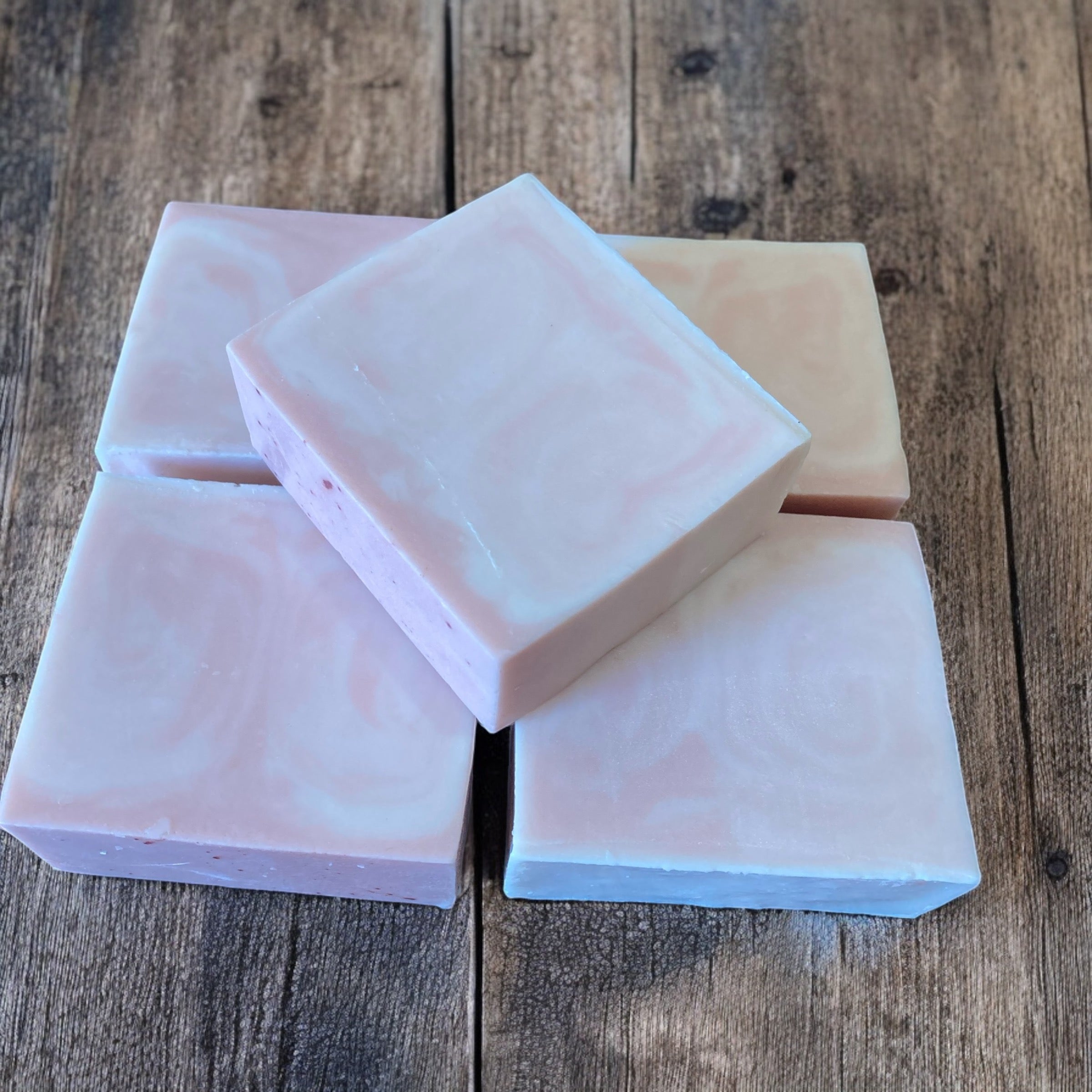 Goat Milk Soaps-Cherry Leather